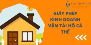 Một số lưu ý về giấy phép kinh doanh vận tải hộ cá thể 6 Giấy phép kinh doanh hộ cá thể