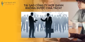 Tại Sao Công Ty Hợp Danh Không Được Chia Tách? 2 Tại sao công ty hợp danh không được chia tách