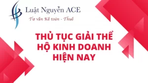 Lưu Ý Về Giải Thể Hộ Kinh Doanh Mới Nhất 5 Thủ tục giải thể hộ kinh doanh
