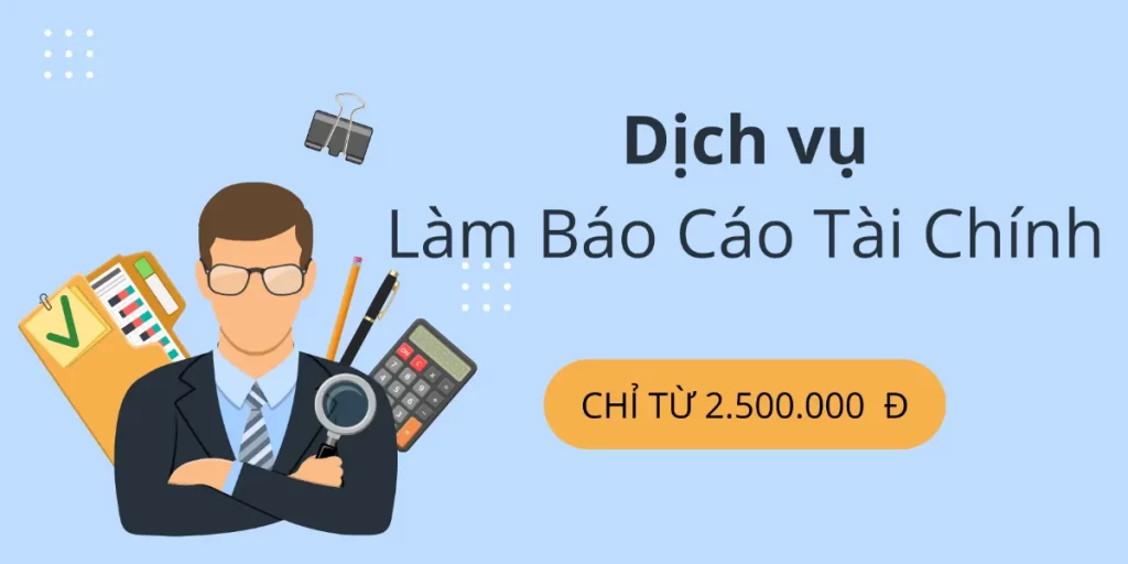 dịch vụ làm báo cáo tài chính