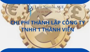Chi phí thành lập công ty TNHH 1 thành viên 1 Chi phí thành lập công ty TNHH 1 thành viên